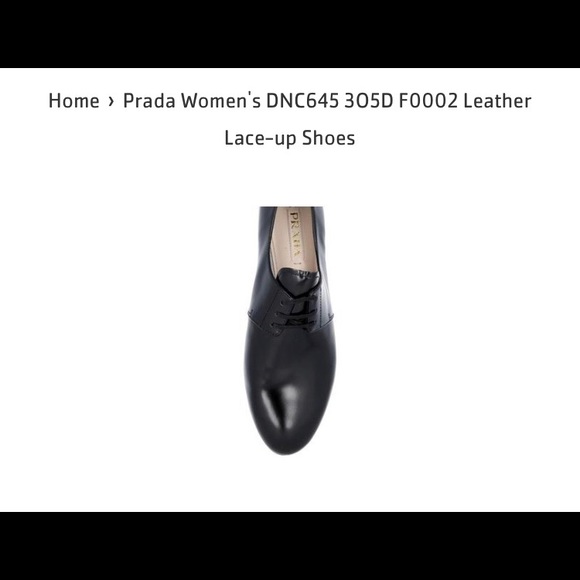 BrandNew Prada DNC645 Lace-up Patent Leather Flats - Picture 7 of 8